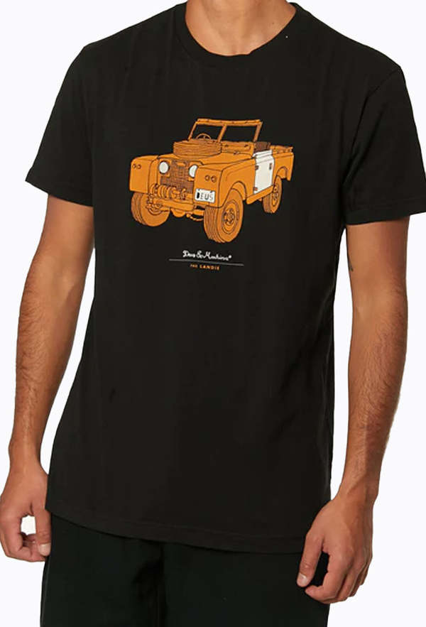 Deus The Landie Tee - Black