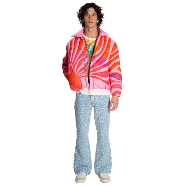ERL Sunset Puffer Jacket - Multicolor | Garmentory