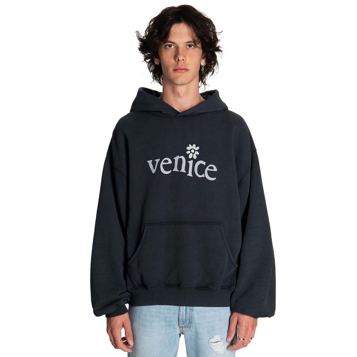 ERL Venice Hoodie - Black | Garmentory
