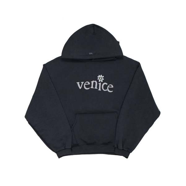 ERL Venice Hoodie - Black | Garmentory