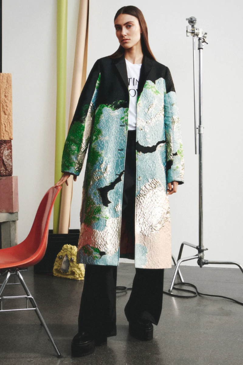 Stine Goya Cornelia Coat - Clouds | Garmentory