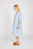 "INTENTIONALLY __________." Myles Dress - Light Blue - Thumbnail 3