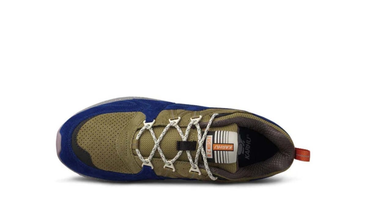 Karhu Fusion 2.0 Sneakers Northern Lights Sodalite Blue Green Moss Low Mens 9 US Fusion 2.0  main image 2