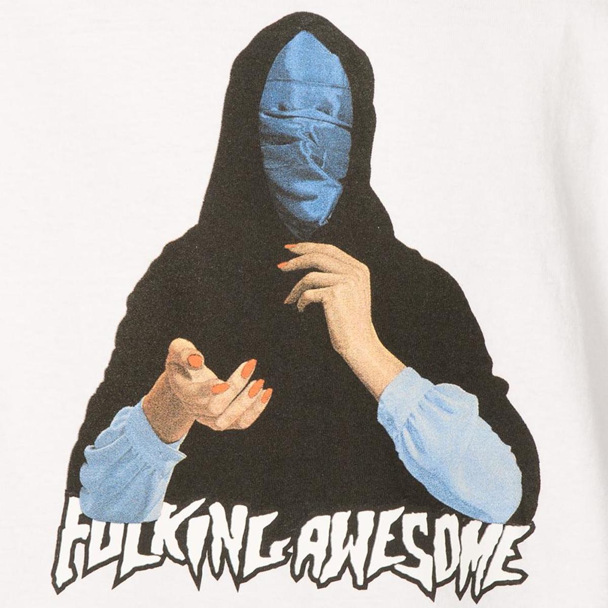 FUCKING AWESOME BLUE VEIL T-SHIRT - WHITE | Garmentory