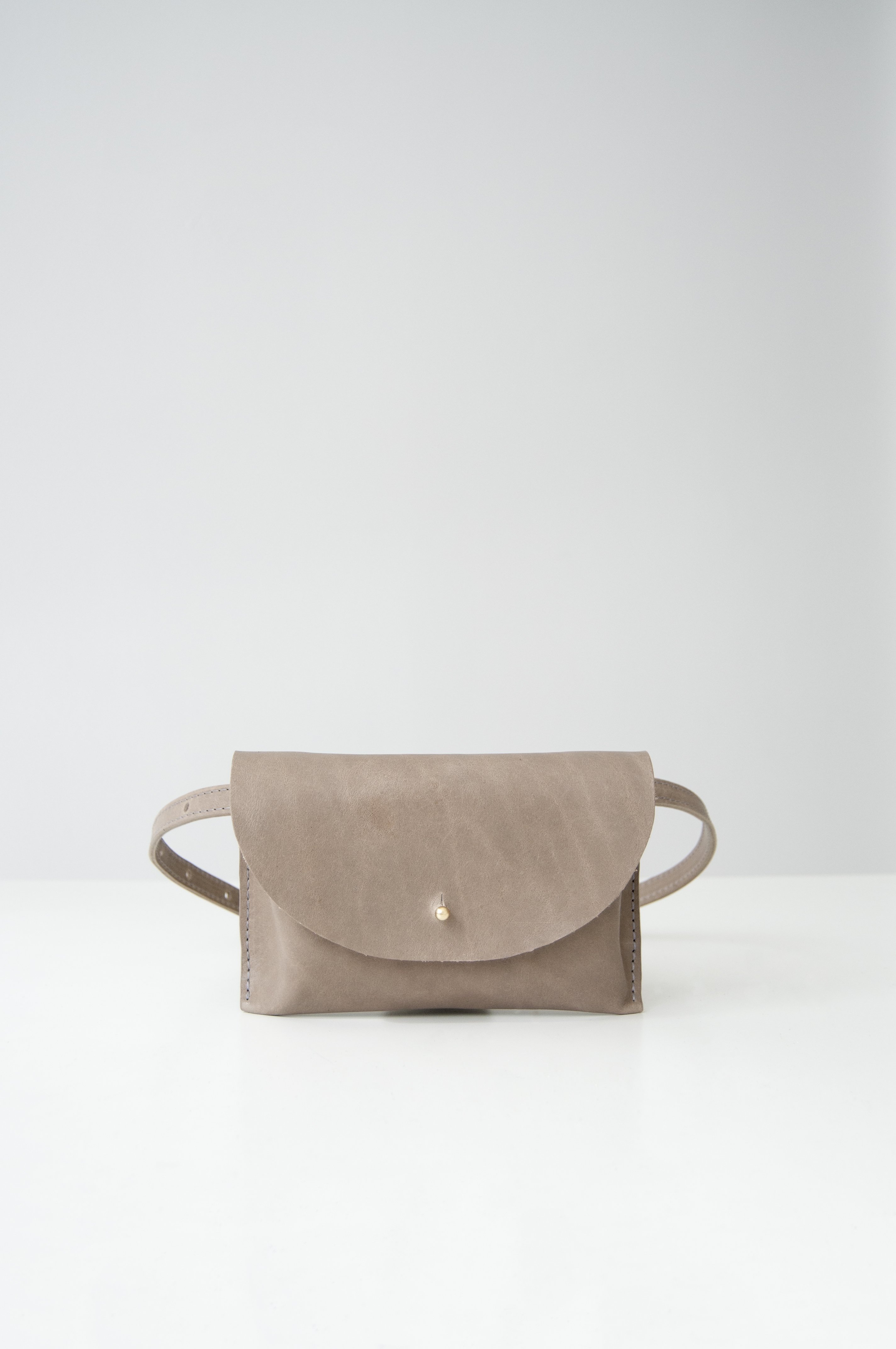taupe fanny pack