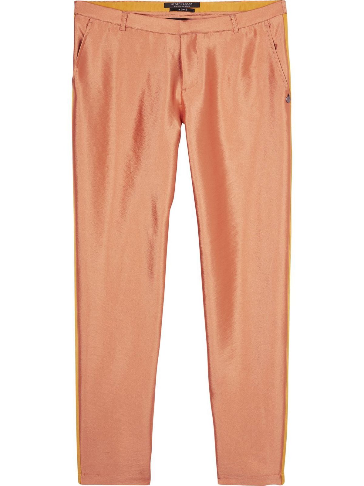 Scotch & Soda Grosgrain Tailored Pants - Desert Rose - Image 1 of 2