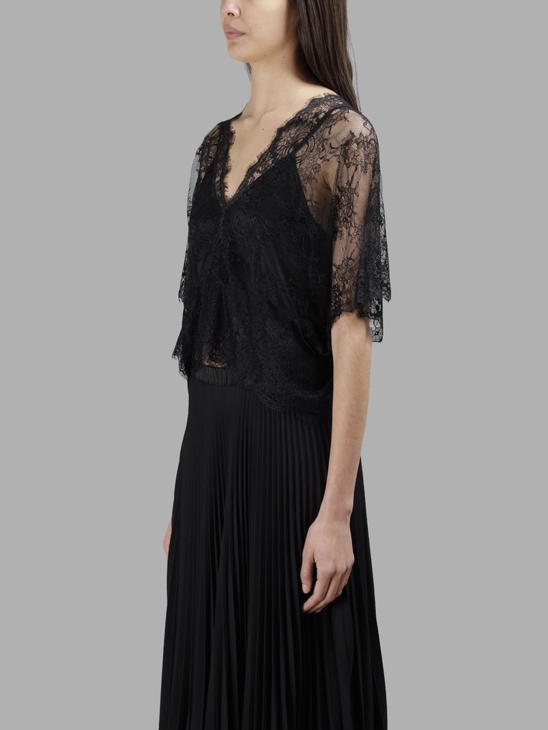 Loyd Ford Lace Top with Cami - Black | Garmentory Loyd Ford Lace Top with Cami - Black | Garmentory