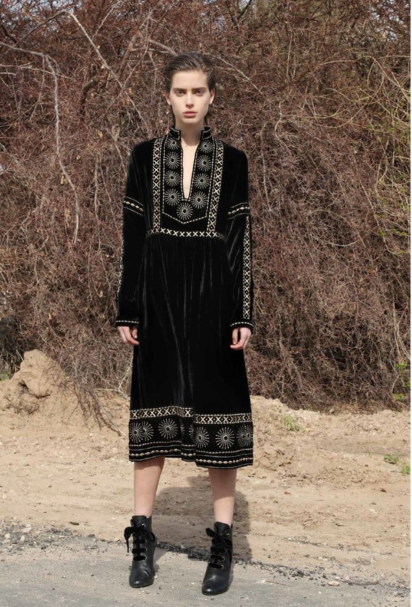 knee length dresses for ladies Dodo Bar Or Cutout Off-Shoulder Maxi Dress Hire – Paloma Dress Hire main image 0