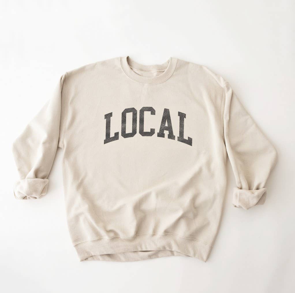 OAT COLLECTIVE Local Sweatshirt Heather Dust Garmentory