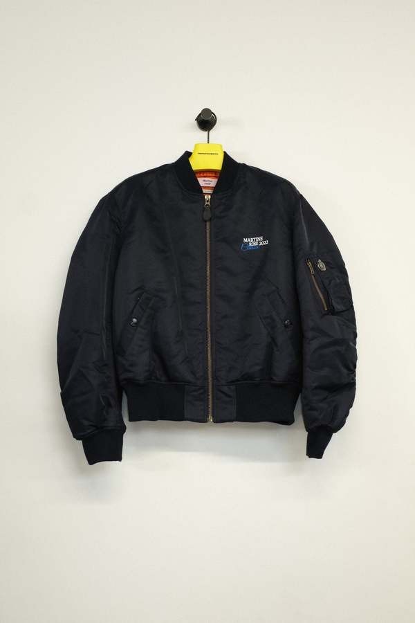 Martine Rose Nylon Classic Bomber - Navy | Garmentory