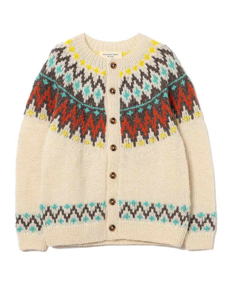 NEEDLES × BEAMS BOY Mohair Cardigan（Needles x Beams Boy MLB
