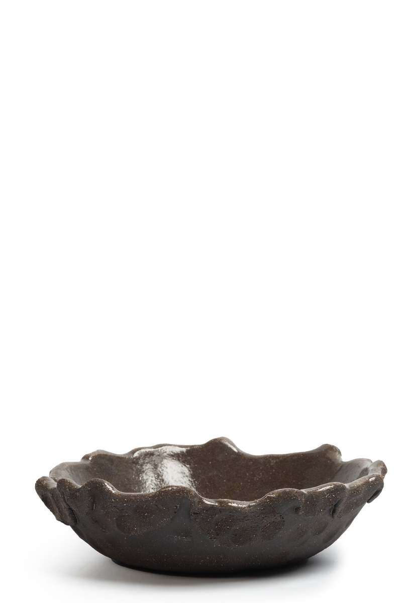 Olivia Fiddes Squeezed Bowl - Brown
