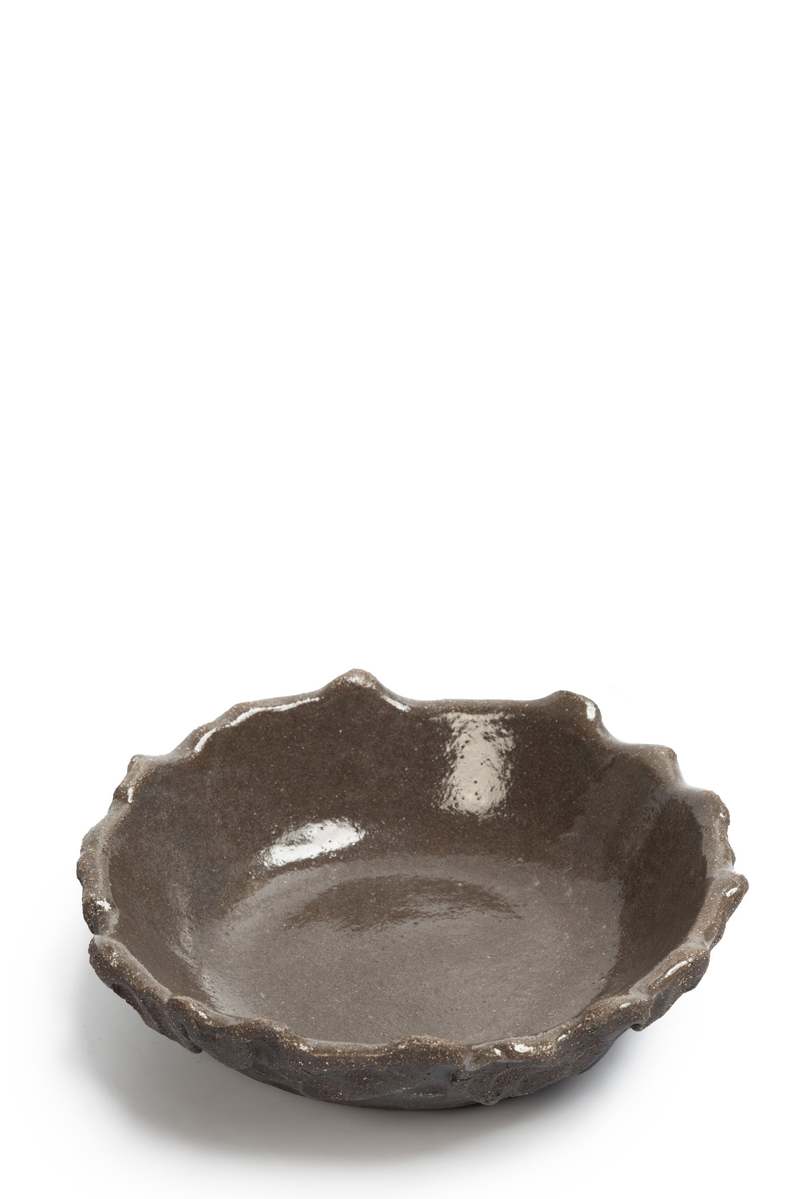 Olivia Fiddes Squeezed Bowl - Brown