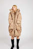 "INTENTIONALLY __________." Juneau Coat - Wheat - Thumbnail 1