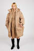 "INTENTIONALLY __________." Juneau Coat - Wheat - Thumbnail 3