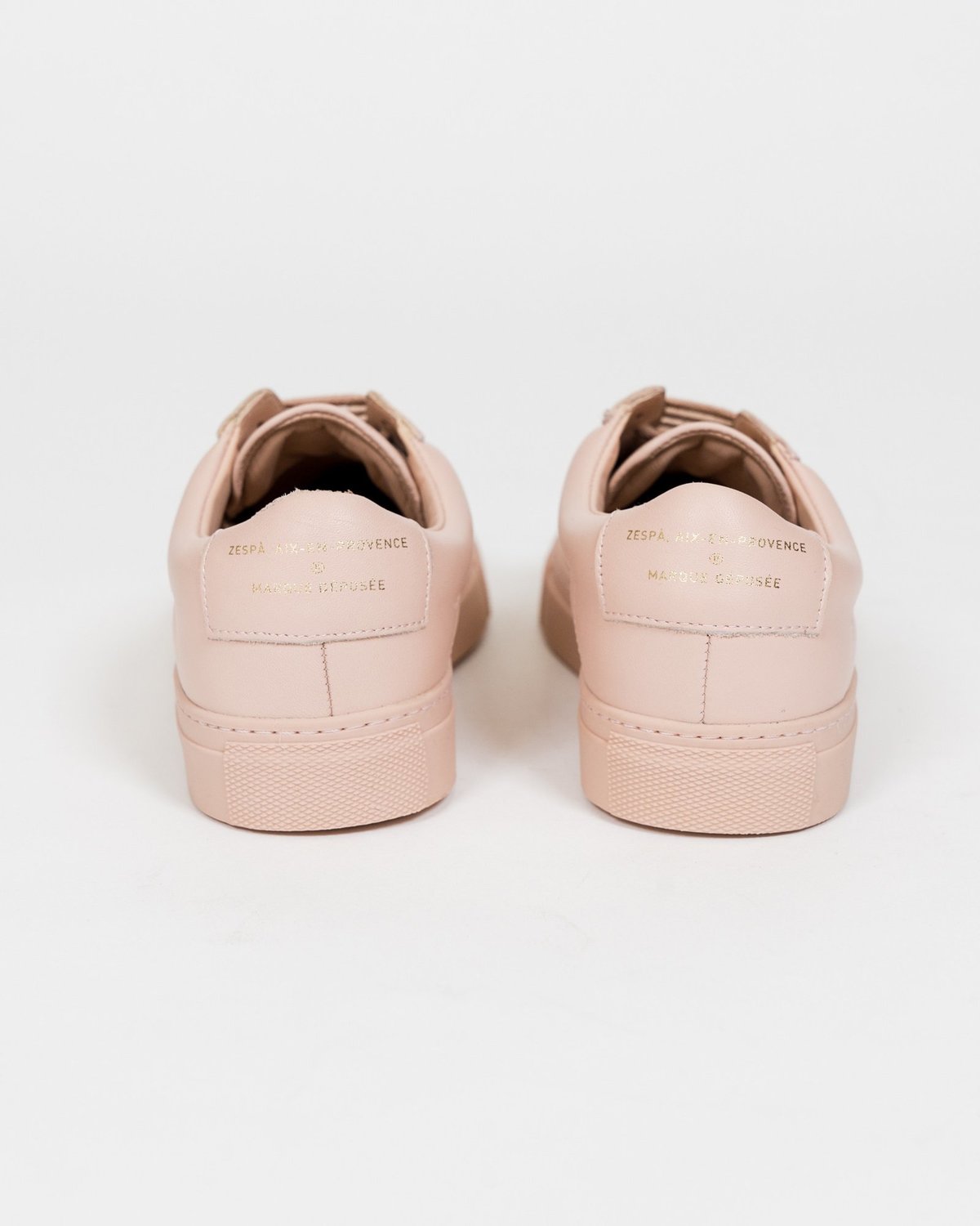 Zespa ZSP4 Leather Sneaker - Nude - Image 4 of 4