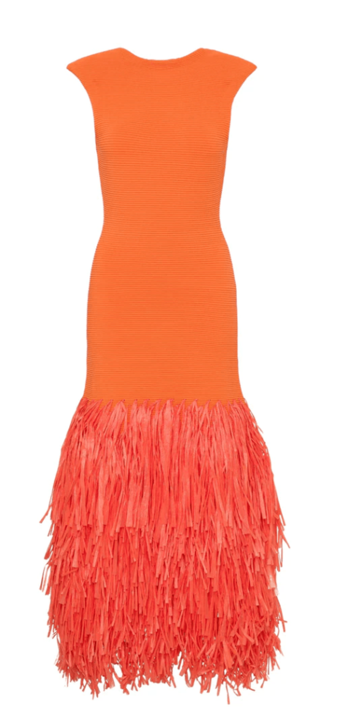 knee length dresses for ladies AJE Women's Rushes Raffia Knit Mini Dress – Saint Bernard main image 0