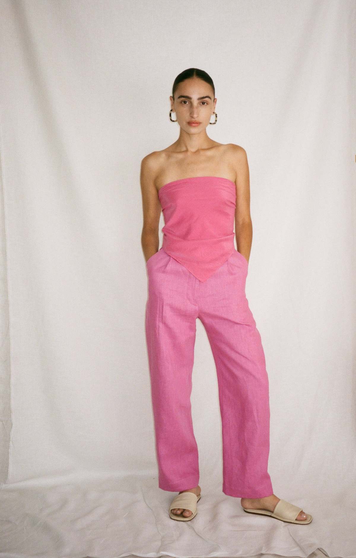 SELVA / NEGRA linen flo pant  - Image 2 of 10