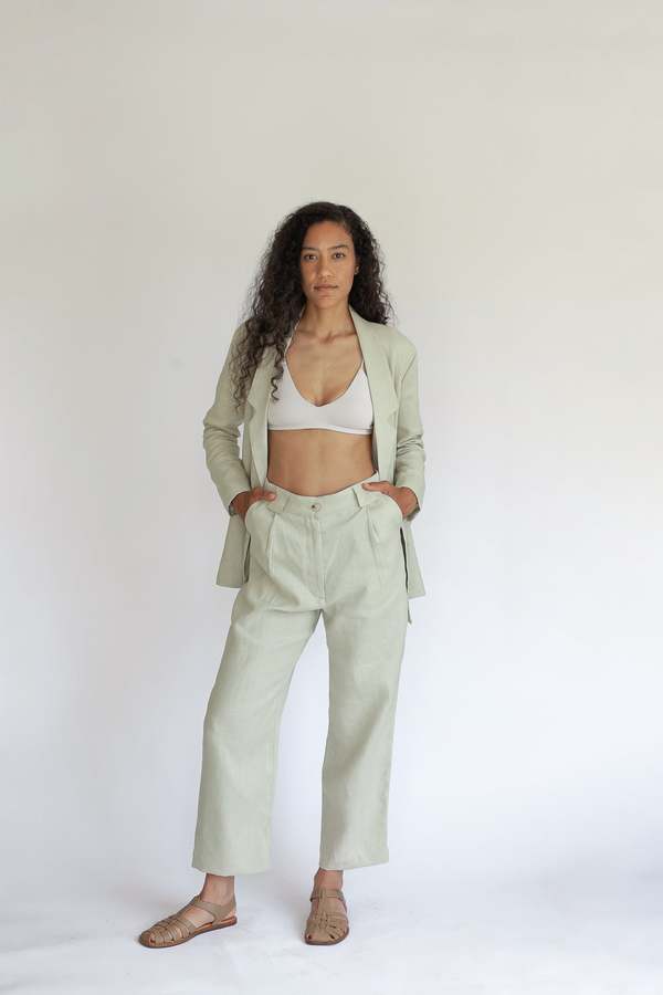 SELVA / NEGRA linen flo pant 