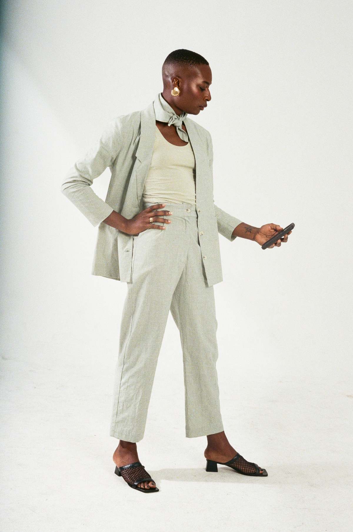 SELVA / NEGRA linen flo pant  - Image 10 of 10