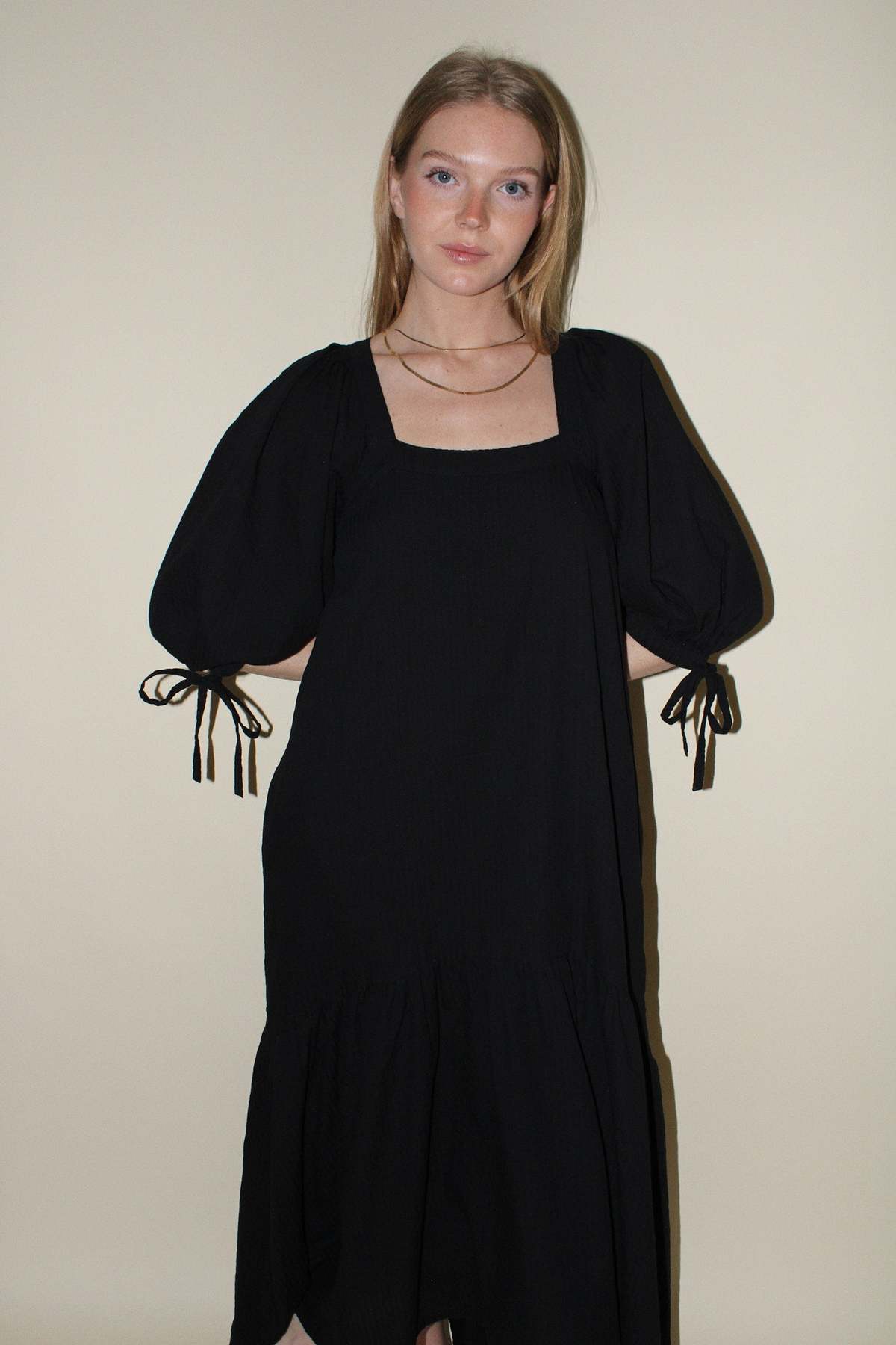 Rue Stiic Lyra Maxi Dress - Black - Image 6 of 7