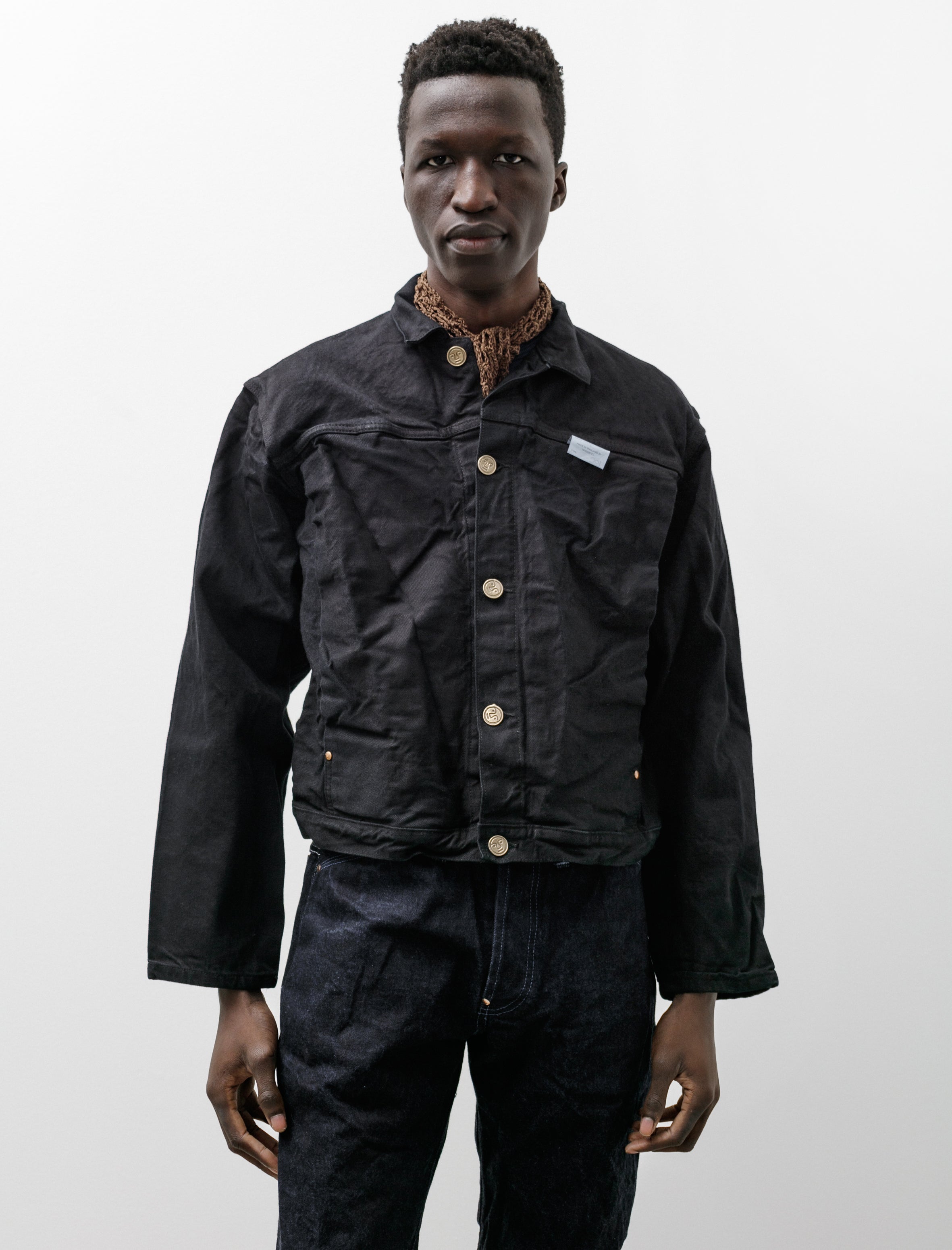 Tender 901 Pleat Pocket 16oz Selvage Jean Jacket - Hadal | Garmentory 