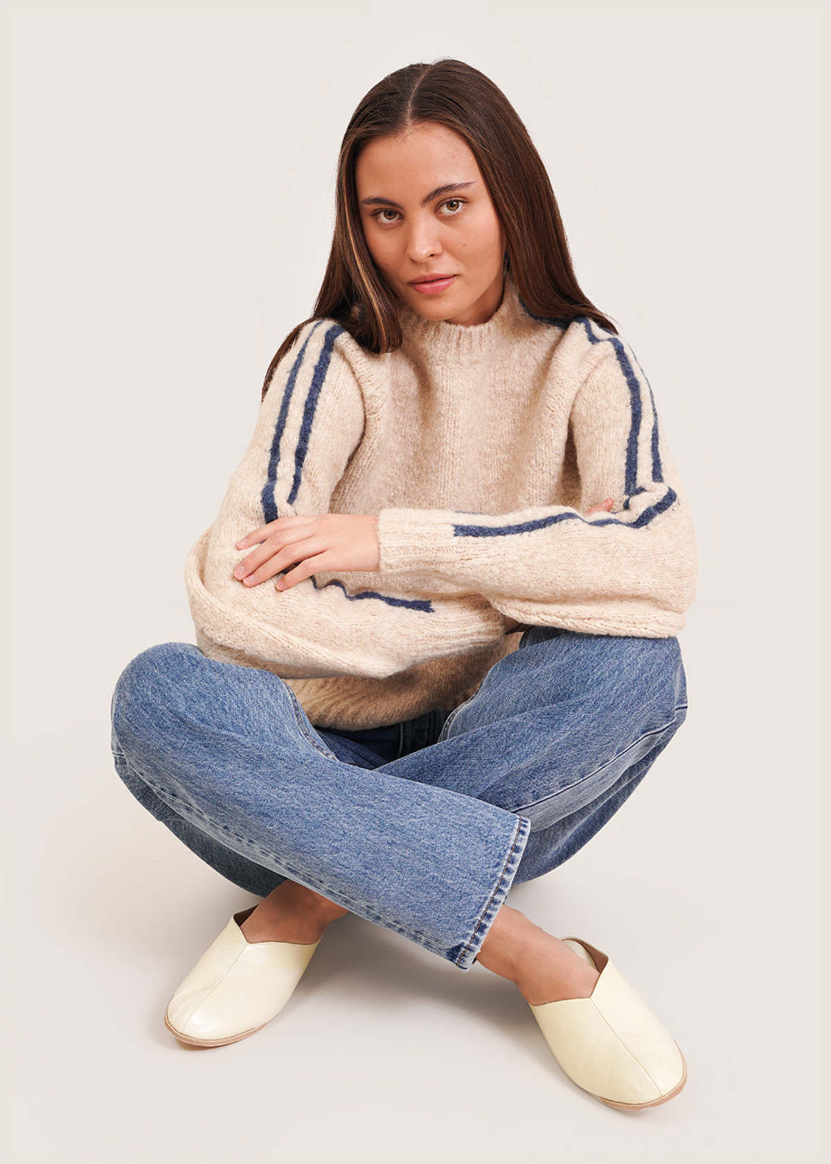 Paloma Wool Grand Slam Sweater - Ecru | Garmentory
