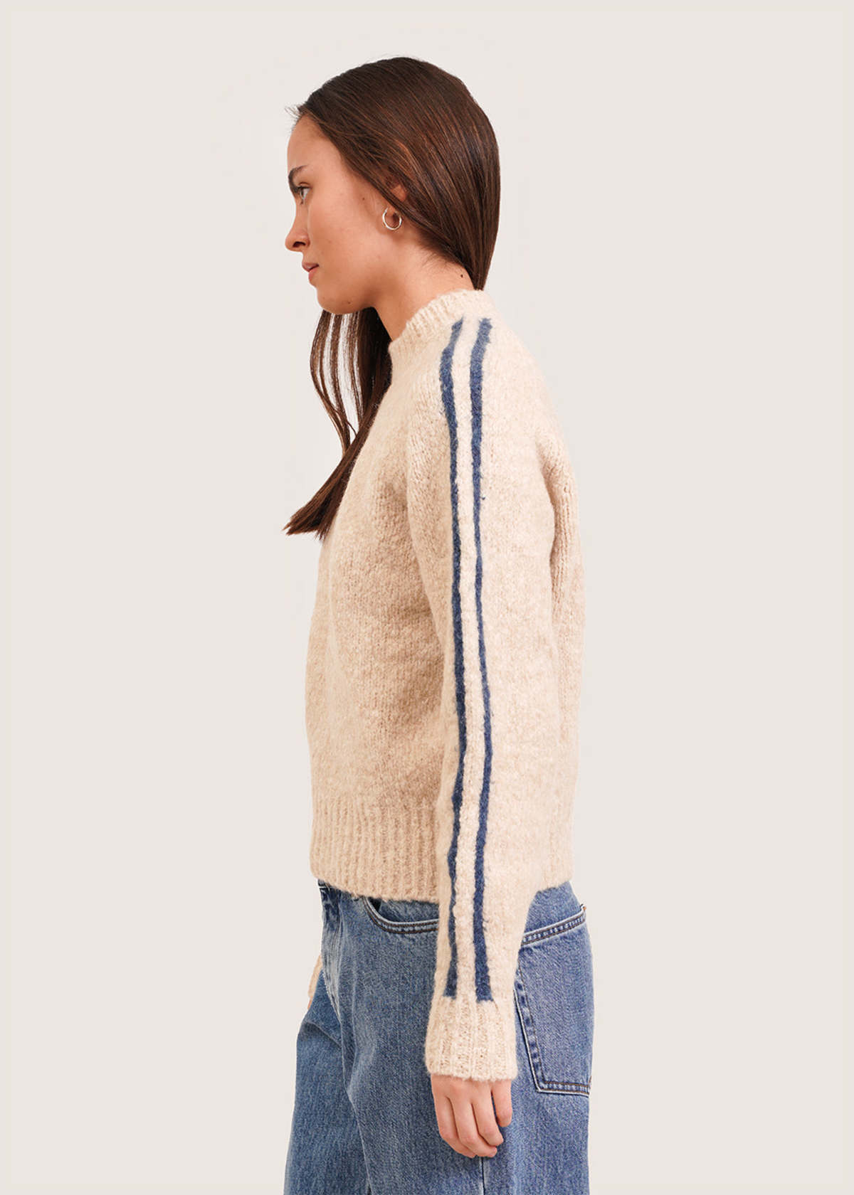 ニット/セーター PALOMAWOOL GRAND SLAM SWEATER / ECRU Paloma Wool Grand Slam Sweater - Ecru | Garmentory