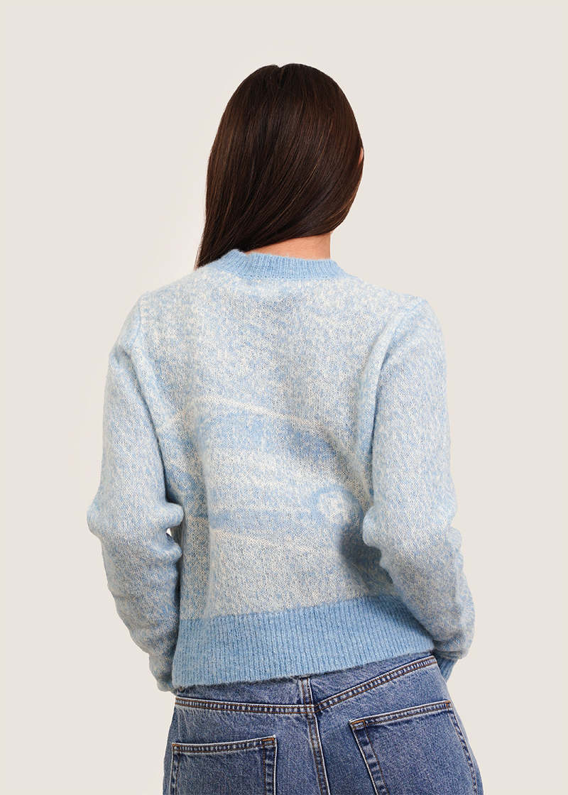 Paloma Wool Cotxe Sweater -  Light Blue