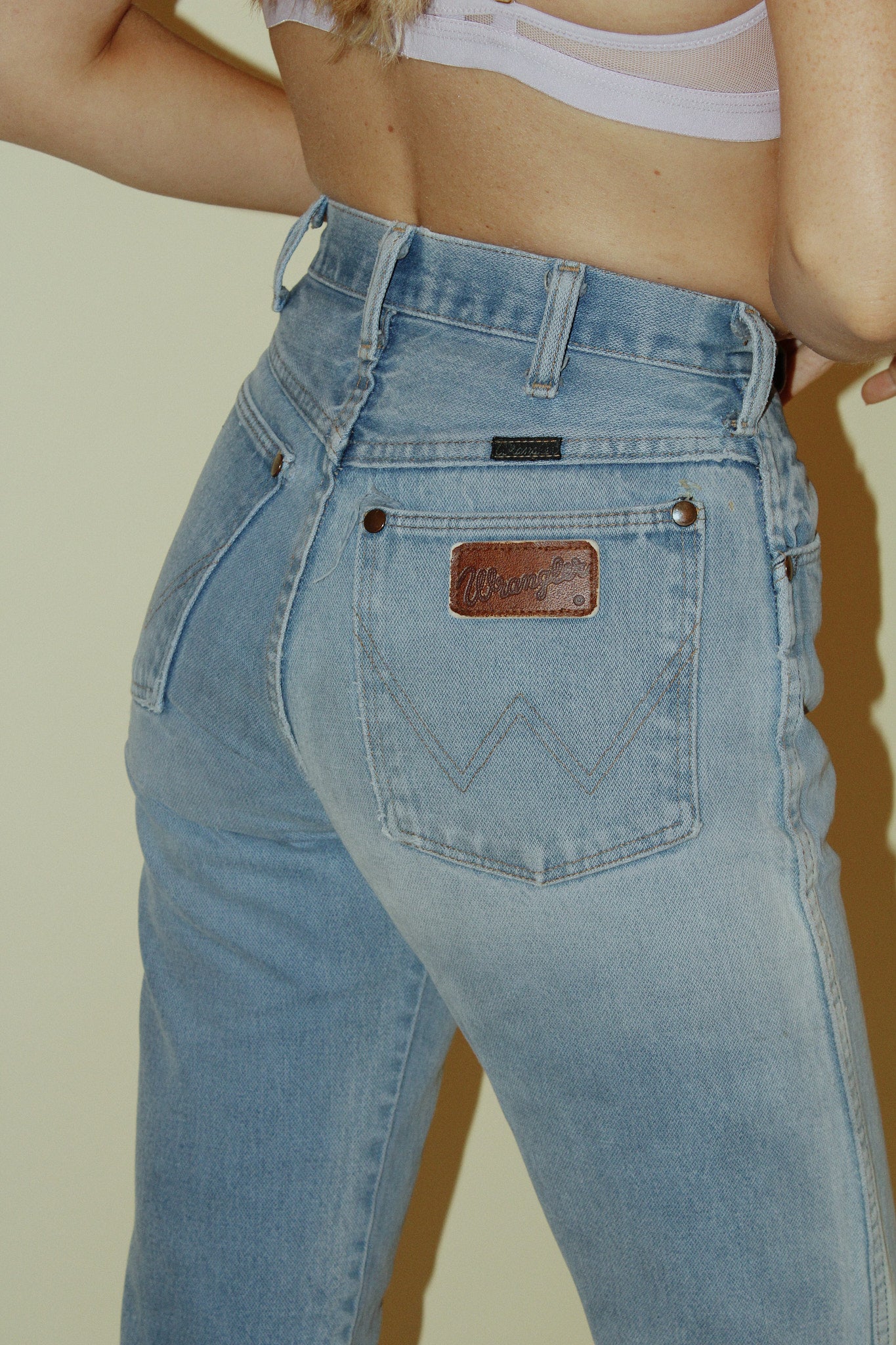 Light Medium Wash Jeans by Wrangler