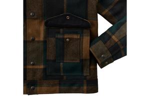 Filson Mackinaw Wool Work Jacket - Pine/Black Plaid | Garmentory