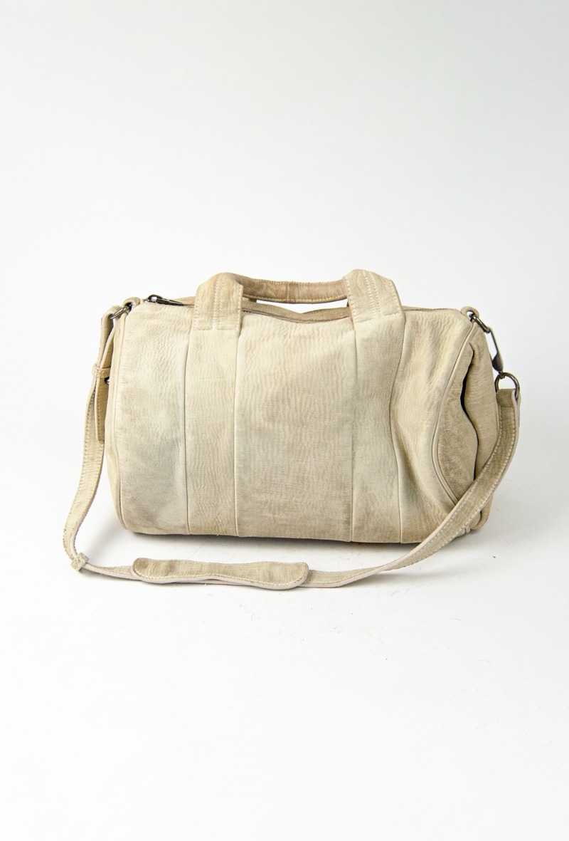 y2k alexander wang cream lambskin rocco | Garmentory