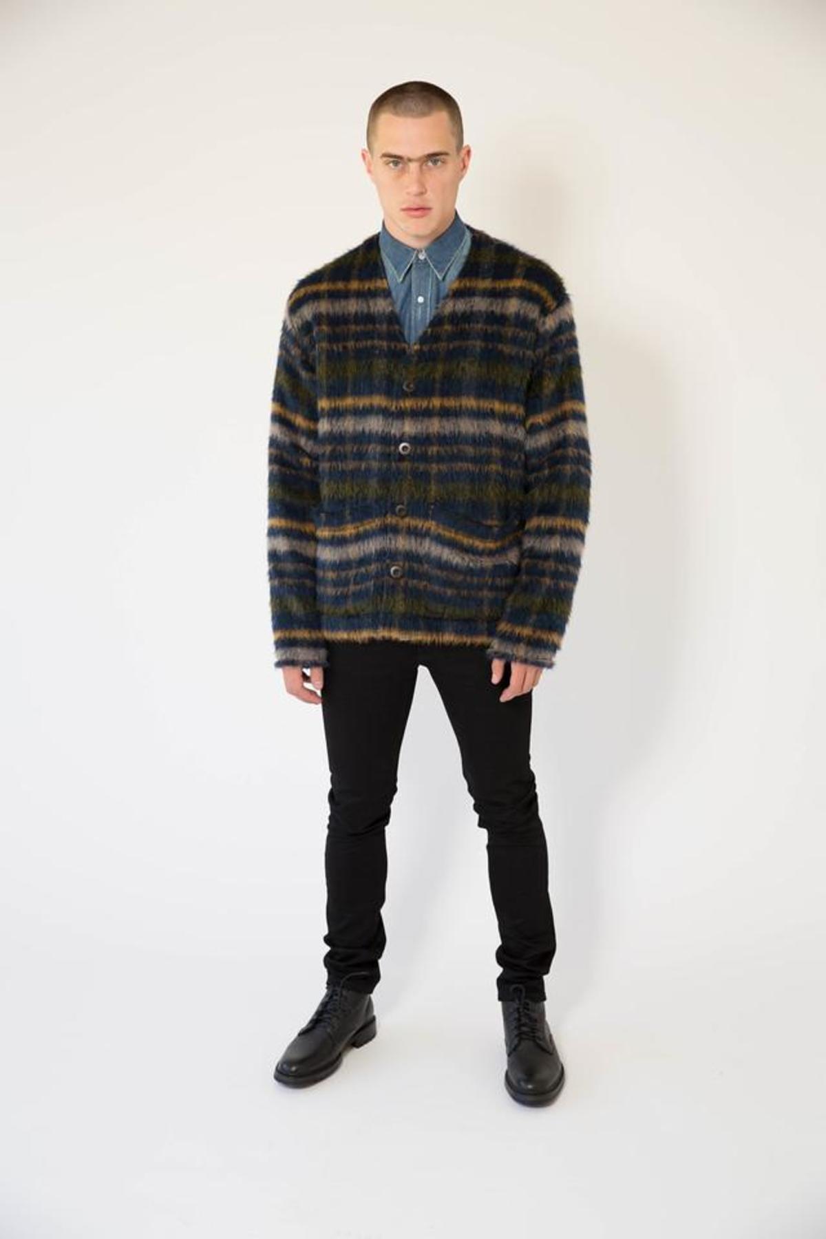Our Legacy Cardigan - Mohair Check | Garmentory