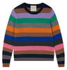 Jumper 1234 Multi Stripe Crew - Multi Navy - Thumbnail 2