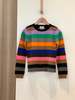 Jumper 1234 Multi Stripe Crew - Multi Navy - Thumbnail 3