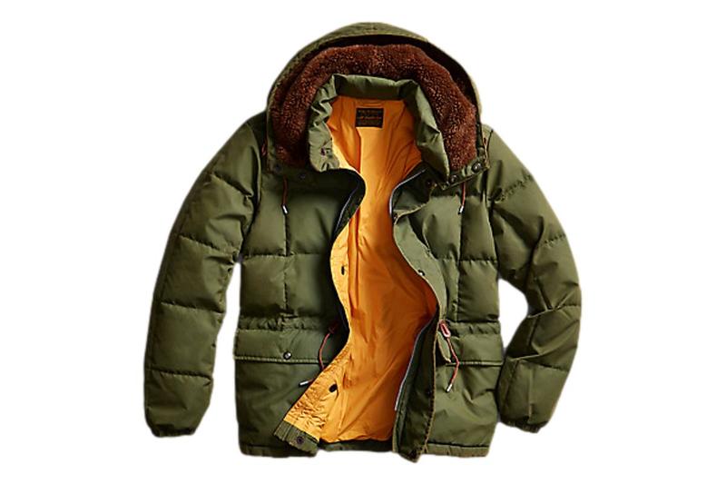 RRL Coated Twill Quilted Jacket - Forest Green | Garmentory