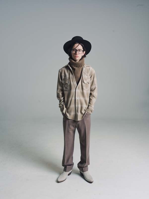 The Letters Wool Ox Mild Western Trousers - Mocha | Garmentory