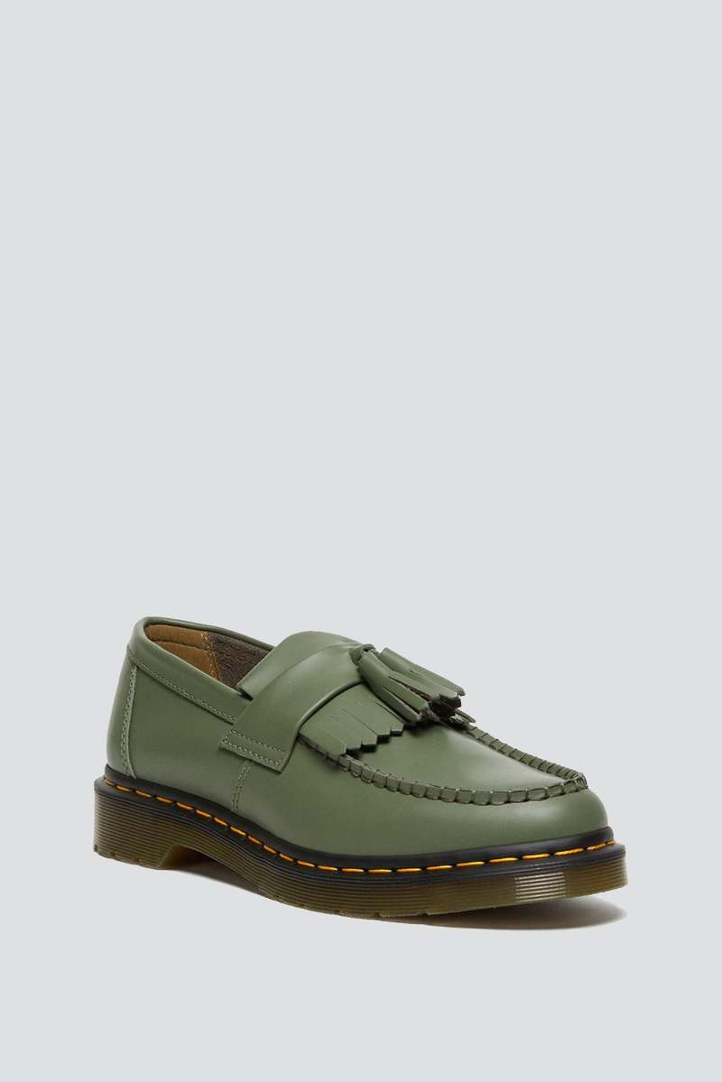 Dr. Martens 1461 Khaki Green ローファー 1461 Smooth Leather Oxford Shoes in Khaki Green | Dr. Martens