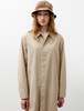 Our Legacy Welding Shirtdress - Humble Khaki - Thumbnail 4