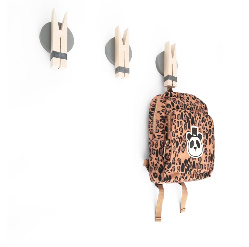 Leopard Print Panda Backpack Garmentory