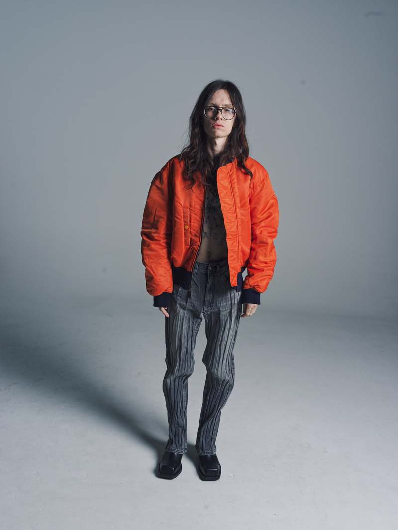 Martine Rose Nylon Classic Bomber - Navy | Garmentory