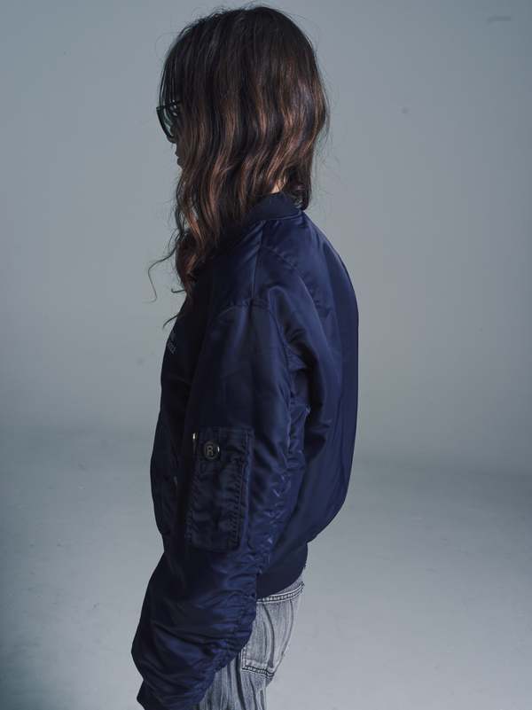 ジャケット・アウター Martine Rose Navy Classic Bomber Jacket Martine Rose Navy Classic Bomber Jacket