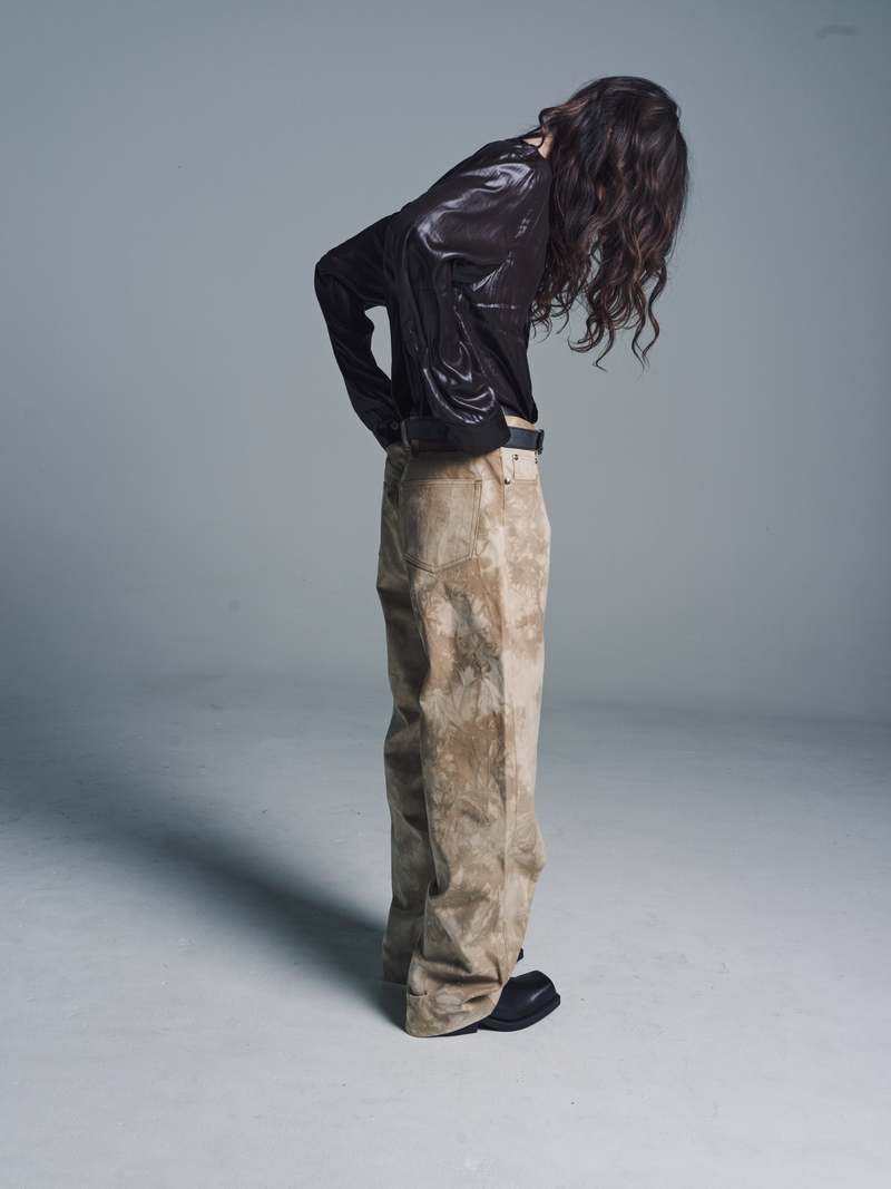 CMMN SWDN Gene Straight Leg Jeans - Tie Dye | Garmentory