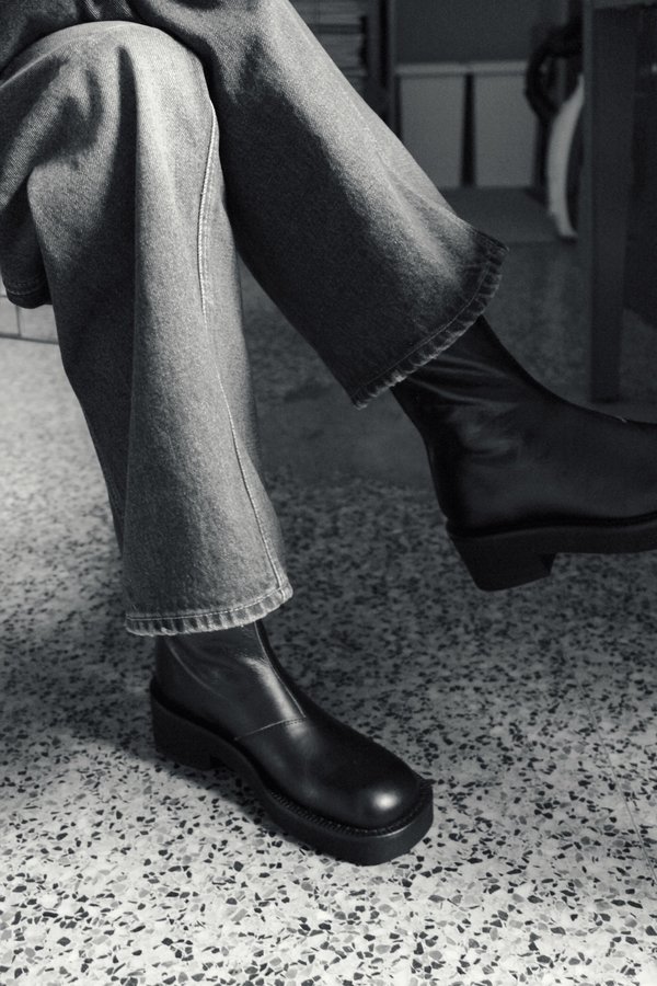 MM6 Maison Margiela ANKLE BOOTS - BLACK | Garmentory