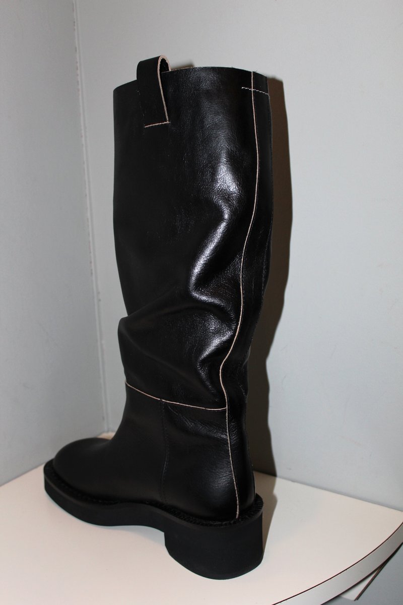 ロングブーツ Mm6 Maison Margiela Architype High Boots MM6 Maison Margiela Leather knee-high boots MM6 Maison Margiela