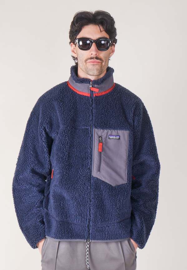 Patagonia Classic Retro X Jacket - New Navy/Wax Red | Garmentory