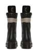 Rick Owens Calf Length Leather Boot - Black - Thumbnail 4
