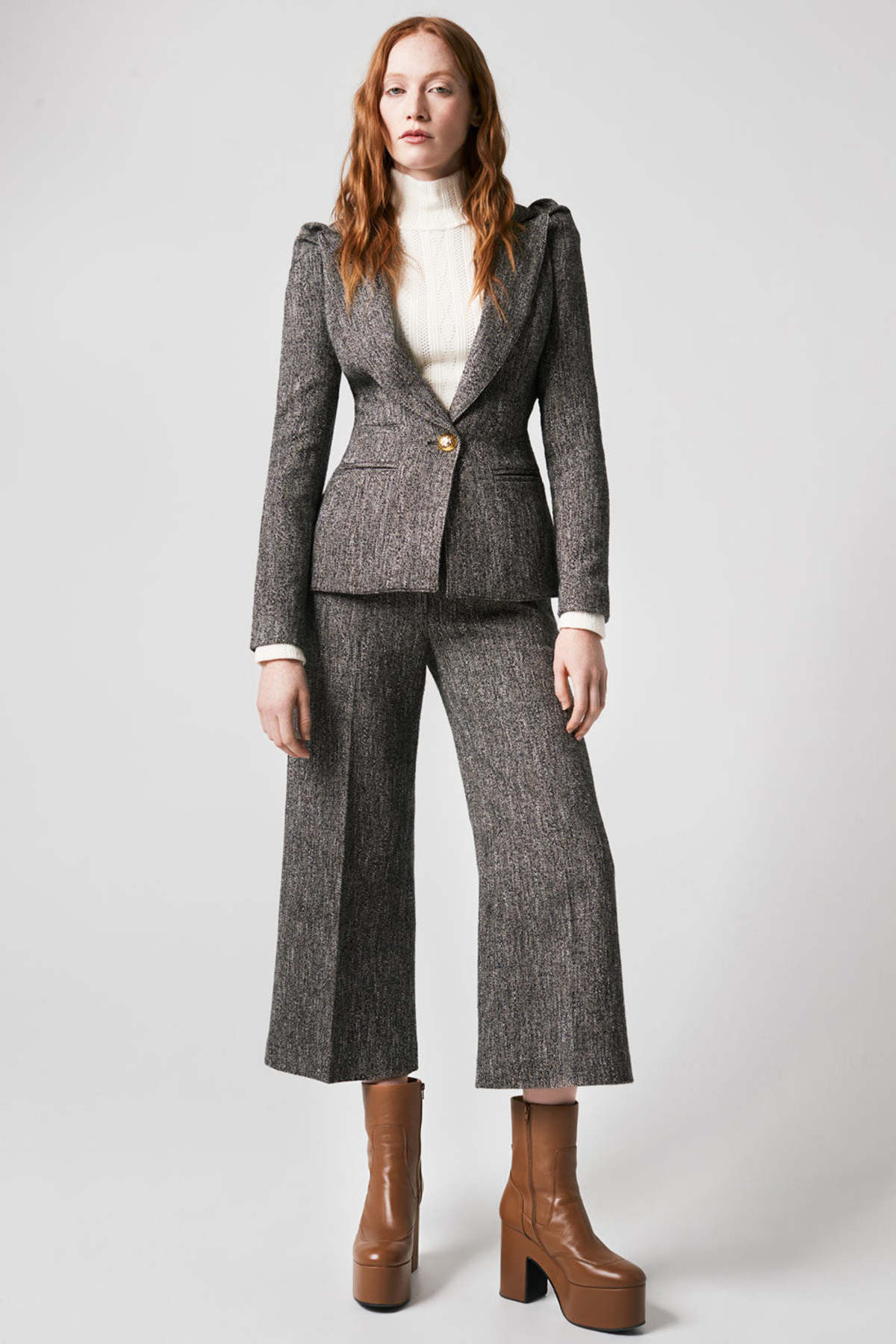 Smythe Utility Culotte Pant Cream