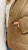 Miou Muse Double Time Reversible Jacket - Mocha - Thumbnail 3