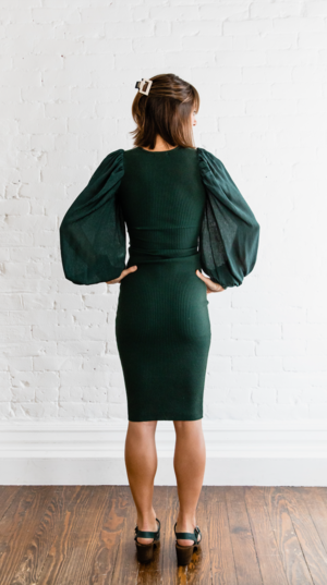 flying tomato green dress Green Tiered Spag Strap Maxi Dress main image 0